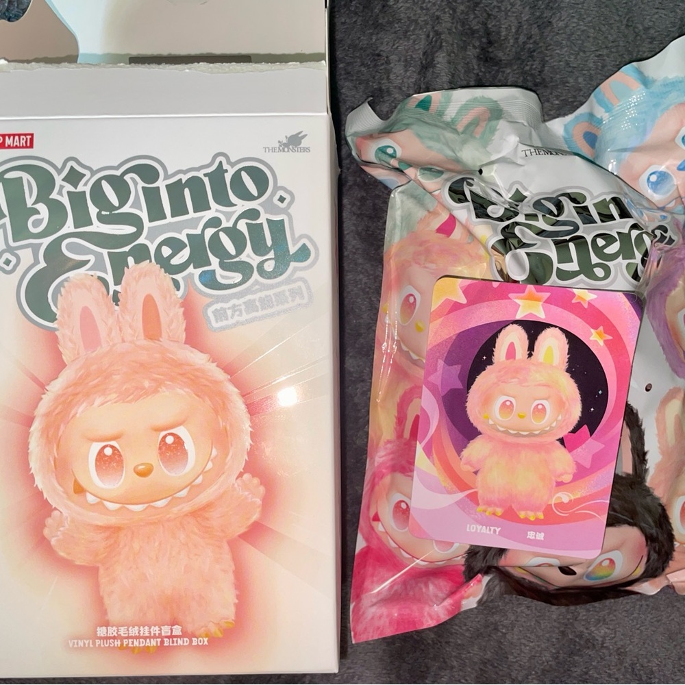 100% Authentic Labubu Big Into Energy – Loyalty (POP MART)